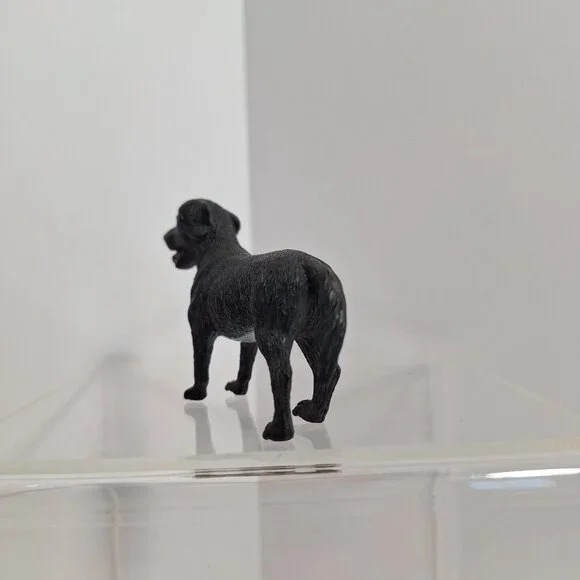 Black Labrador Retriever Dog Tree House Kids 3" Figure - Picture 5 of 7